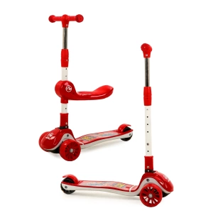 Zoomy Oturaklı  Işıklı Katlanabilir Scooter