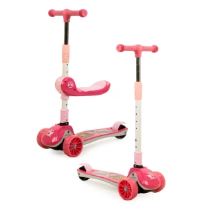 Zoomy Oturaklı Işıklı Katlanabilir Scooter