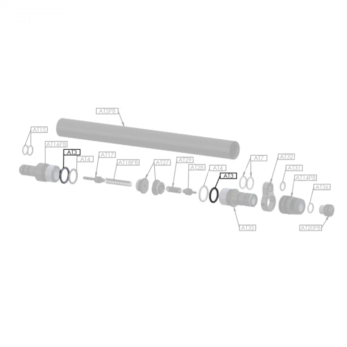 Breaker Tüp Ön Valf Bloğu Oringi (1)