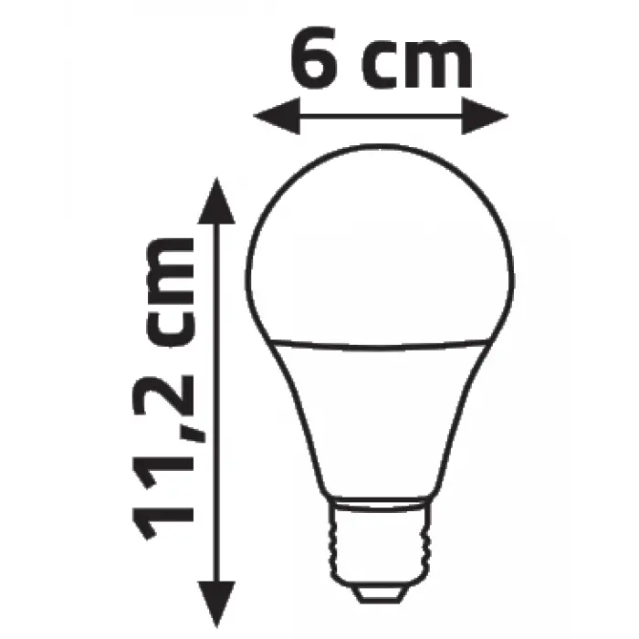 Global K2 KES119 5W E27 Kırmızı Gece Lambası Ampulü