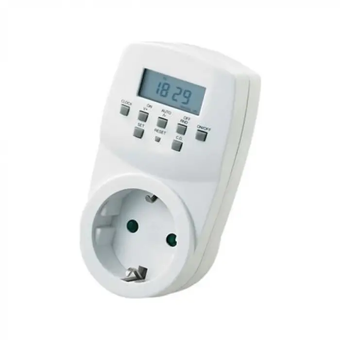 Horoz Timer-2 Dijital Ayar Zaman Saati Prizi Rolesi Haftalık 20 Programlı Açma-Kapama