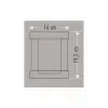 Cata CT-7321 30W 4000K Ilık Beyaz Satürn Set Üstü Solar Bahçe Armatürü