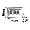 Global K2 KLF182 150W 6500K Beyaz Slim Led Projektör