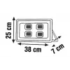 Global K2 KLF183 200W 6500K Beyaz Venedik Smd Led Projektör
