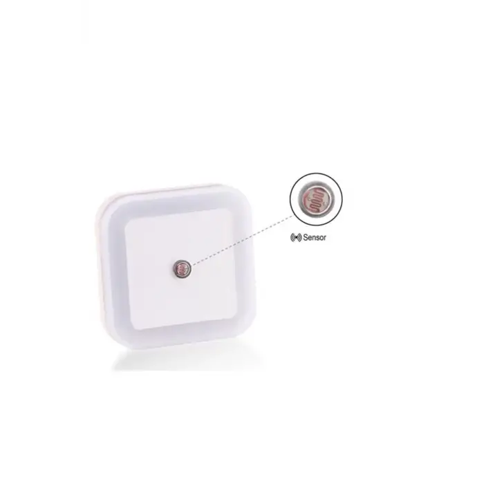 Cata Beyaz Sensörlü Fotosel E27 Gece Lambası Ct-9500