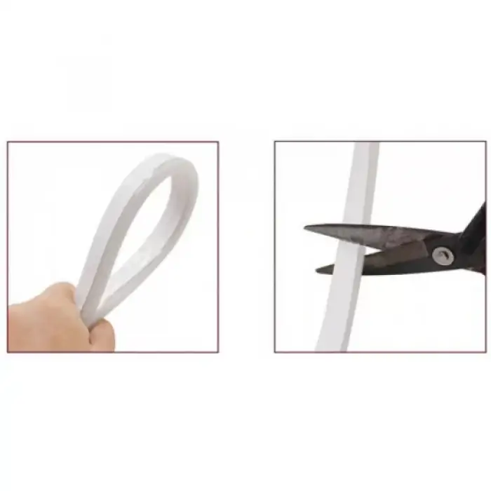 Cata 12v Neon Esnek Şerit Let 5mt Rulo Beyaz ( Tak Kullana Uygun Değildir , Trafo Veya Adaptör İle Çalışır) Ct-4555