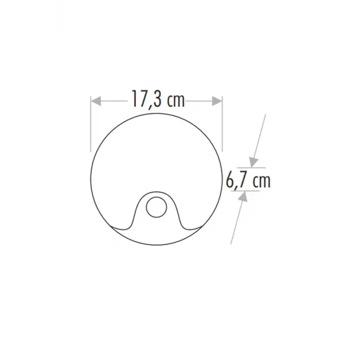 Cata 12W Sıva Üstü Sensörlü Led Armatür 4000K Ilık Beyaz CT-7092