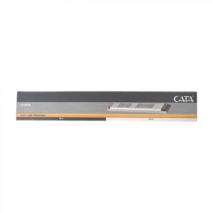 Cata 30 Amper 12 Volt Şerit Led Trafosu ( Ultra Slim Model) Ct-2678