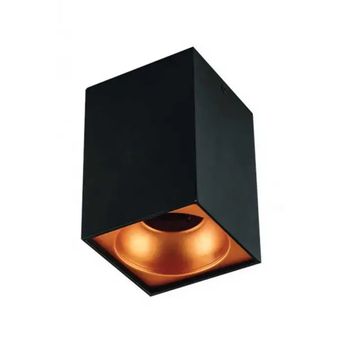 Cata Bergama Sıva Üstü Armatür ( Gu-10 ) ( Siyah + Gold )