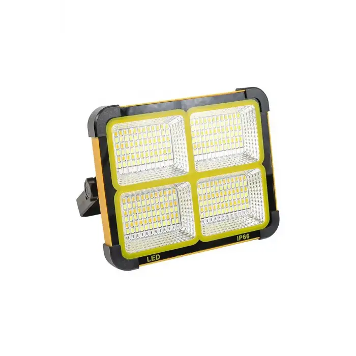 Cata CT-4698 200W 6400K Beyaz Taşınabilir Solar Led Projektör Güneş Enerjili