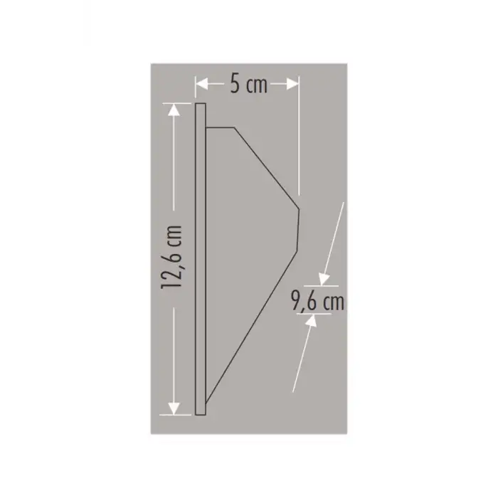 Cata CT-7330 15W 6400K Beyaz Solar Bahçe Duvar Güneş Enerjili