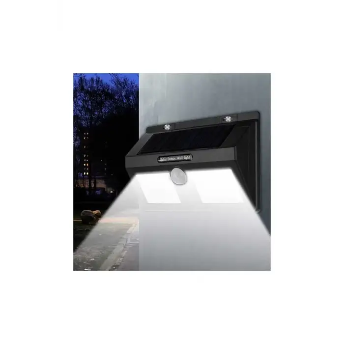 Cata CT-7331 30W 6400K Beyaz Solar Duvar Apliği Güneş Enerjili