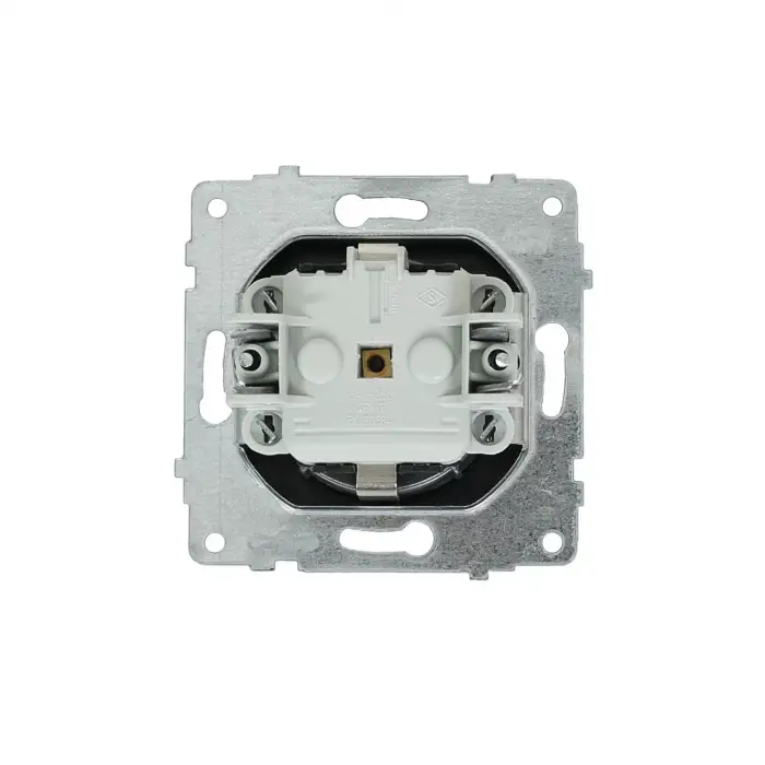 Ovivo Grano Siyah Çocuk Korumalı Priz