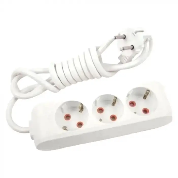 Viko Multi-Let 3lü Grup Priz Topraklı Çocuk Korumalı 3 Metre Beyaz 90113303