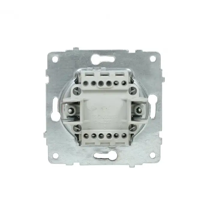 Ovivo Grano Füme Üçlü Anahtar (Çerçevesiz)