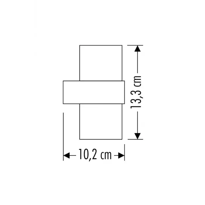 Cata 12w/3200k Bora Led Aplik Günışığı Ct-7047