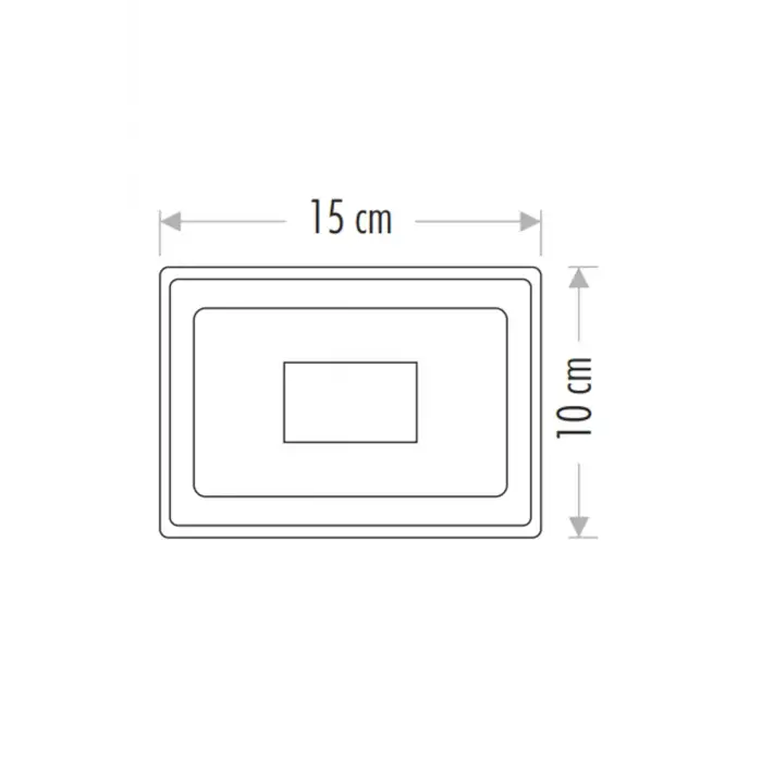 Cata 10w Beyaz Işık 6400 Kelvin Led Projektör