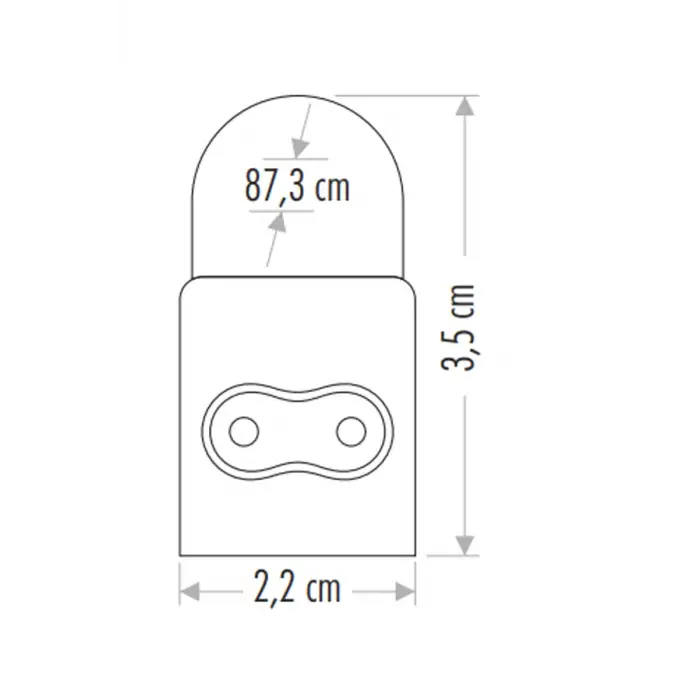 Cata 12W T5 Ledli Bant Armatür Beyaz Ct-2468B
