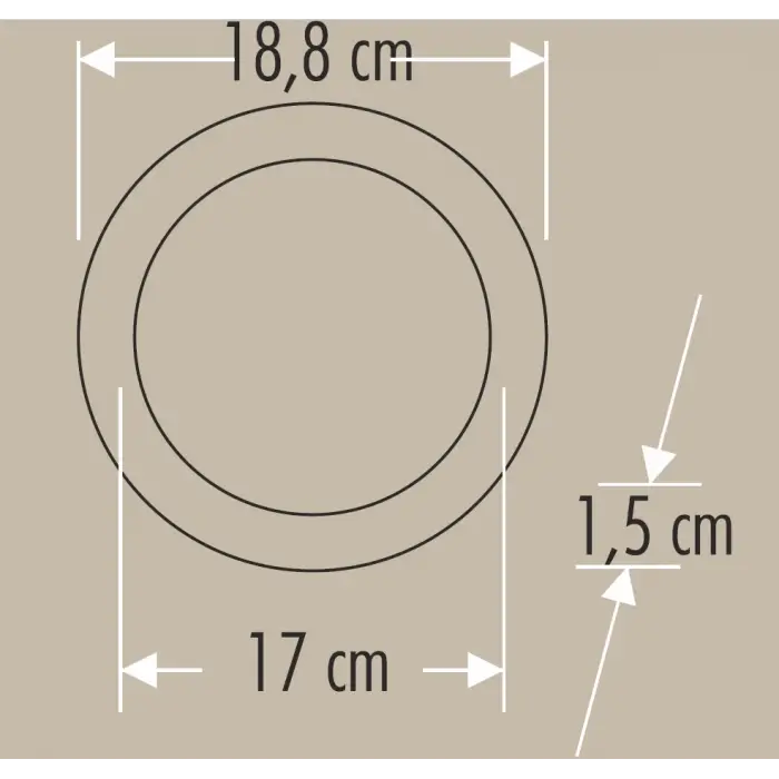 Cata 15w Slim Panel ( Beyaz ) Ct-5148 Led Spot 6500 Kelvin