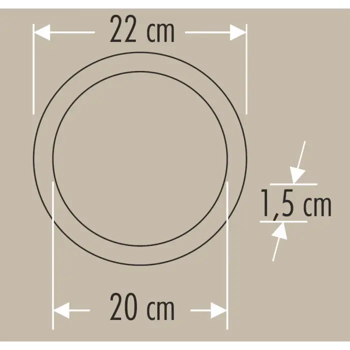 Cata 18w Slim Panel ( Günışığı ) Ct-5169 Led Spot 3000 Kelvin