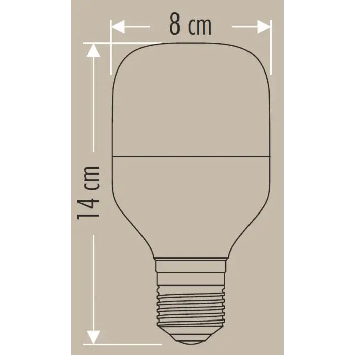 Cata 25w Led Ampul Beyaz Ct-4330B