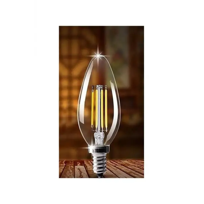 Cata 4w Led Filament Buji Ampul ( Günışığı ) Ct-4066g