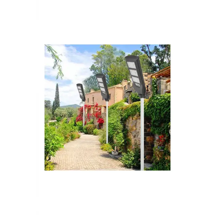 Cata Ct-4692 60-90w 6400k Güneş Enerjili Lamba Beyaz Solar Sokak Armatürü