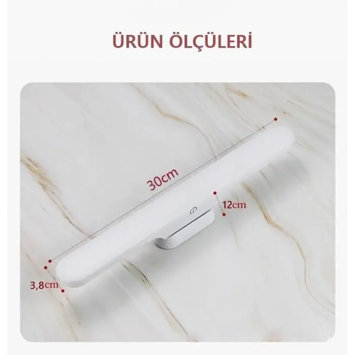 Cata 6W Martı Led Aplik Dokunmatik Anahtarlı Dimlenebilir Sarjlı Ct-5249