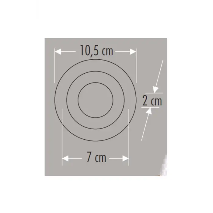 Cata 7w Okyanus Led Spot ( Beyaz-Mavi ) Ct-5120B