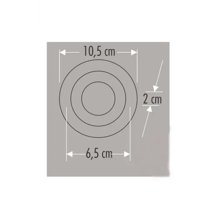 Cata 7w Panel Led Spot ( Günışığı-Mavi ) Ct-5150G