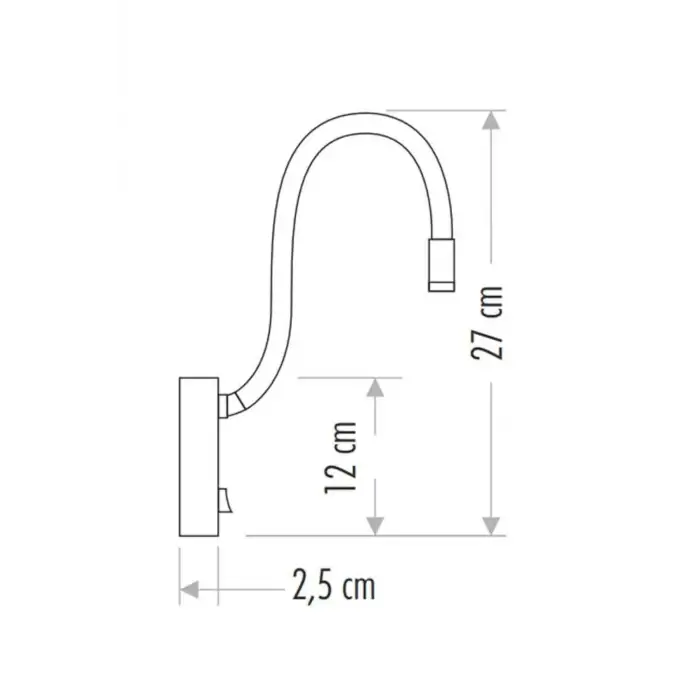 Cata Baykuş Led Aplik Günışığı Beyaz Kasa Ct-5232