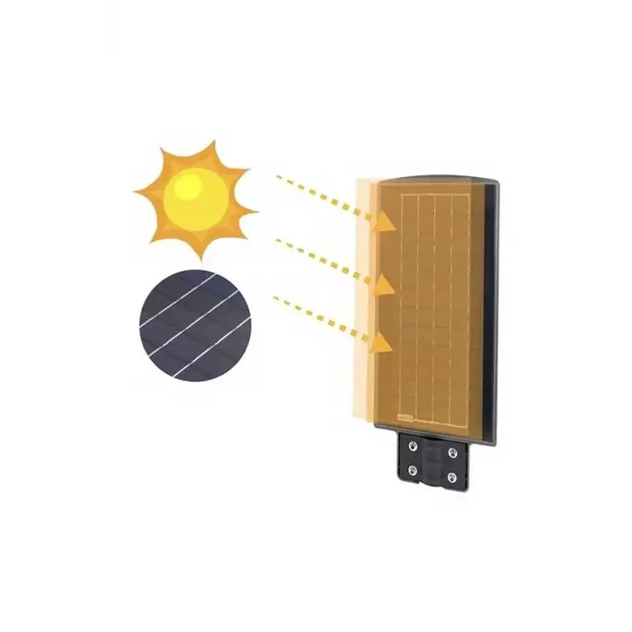 Cata Ct-4692 180W Beyaz Kumandalı Sensörlü Solar Sokak Armatürü