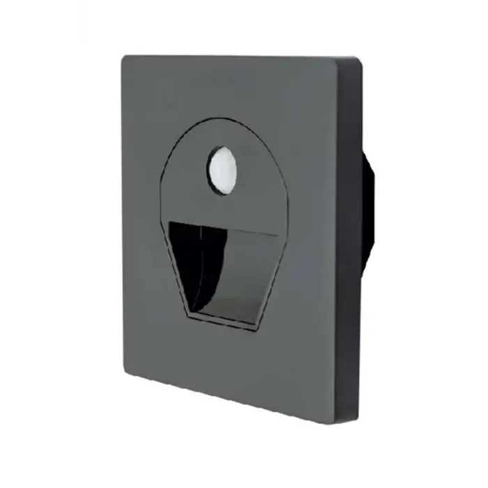 Cata CT-5170SG Günışığı 1W Siyah Kasa Sensörlü Ledli Koridor Armatürü