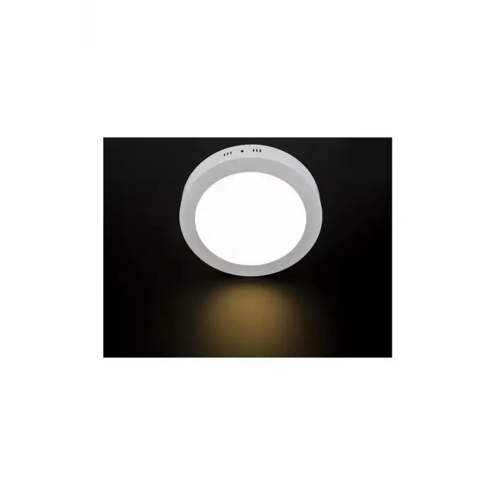 Cata Beyaz Işık 18W Alüminyum Kasa Yuvarlak Sıva Üstü Led Panel Ct-5233
