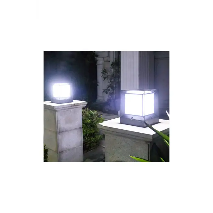 Cata CT-7318 6400K Beyaz 30W Siyah Mars Set Üstü Bahçe Armatürü