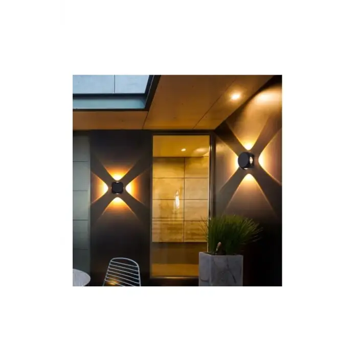 Cata CT-8012 3200K Günışığı 8W Siyah Star Dış Mekan Led Armatür