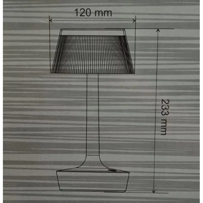 Cata CT-8434 Rio 3 Işık Renkli Şarjlı Masa Lambası