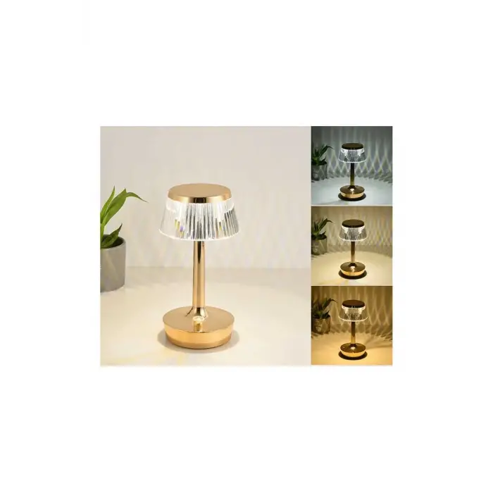 Cata CT-8434 Rio 3 Işık Renkli Şarjlı Masa Lambası