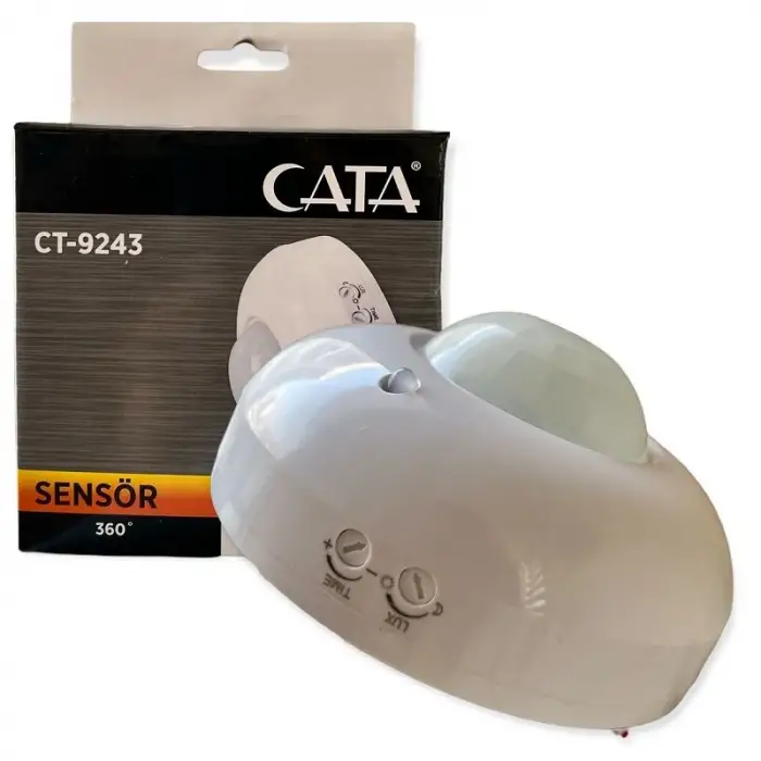 Cata CT-9243 1200W 360 Derece Hareket Sensörü