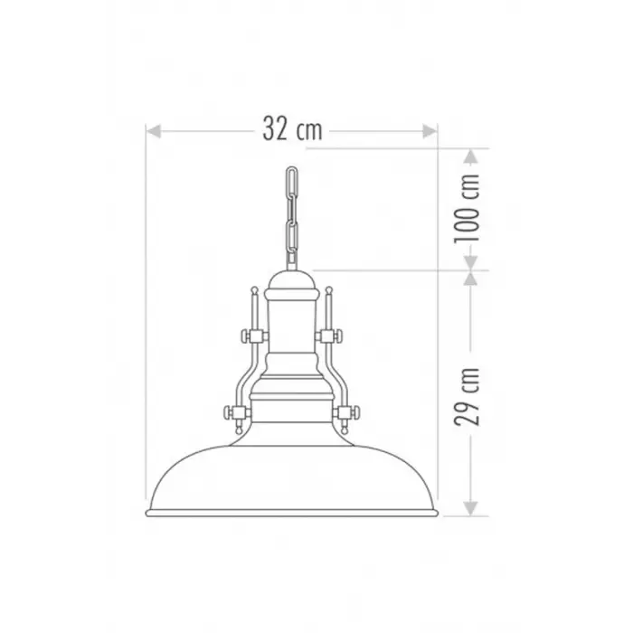 Cata Dekoratif Siyah Gold Avize Sarkıt Armatür Ct-8250