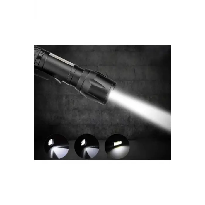 Cata Flaşörlü Polis El Feneri 3 Fonksiyonlu CT-8024