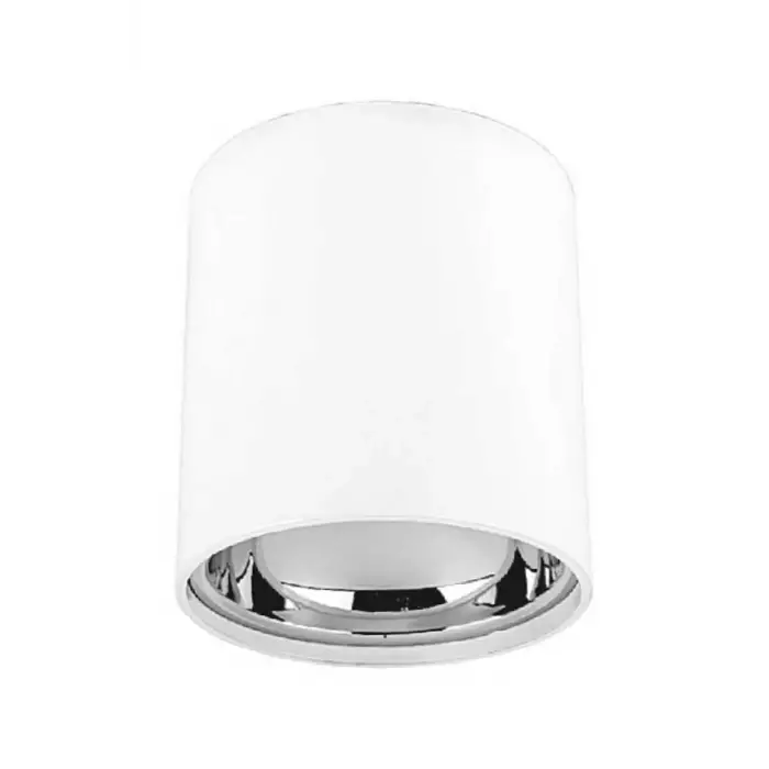 Cata Foça Sıva Üstü Armatür ( Gu-10 ) ( Beyaz+Platin) Ct-5421BP