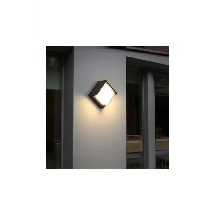 Cata Siyah Sıva Üstü Led Aplik Günışığı Ct-7074