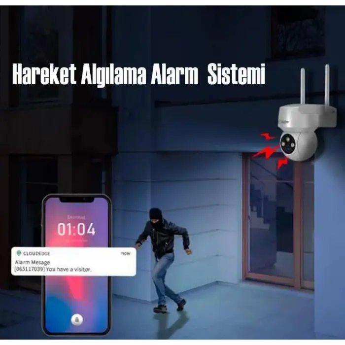 CT-4051 Dış Mekan Akıllı Kamera