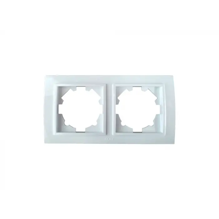 Elbi Zena Beyaz İkili Çerçeve