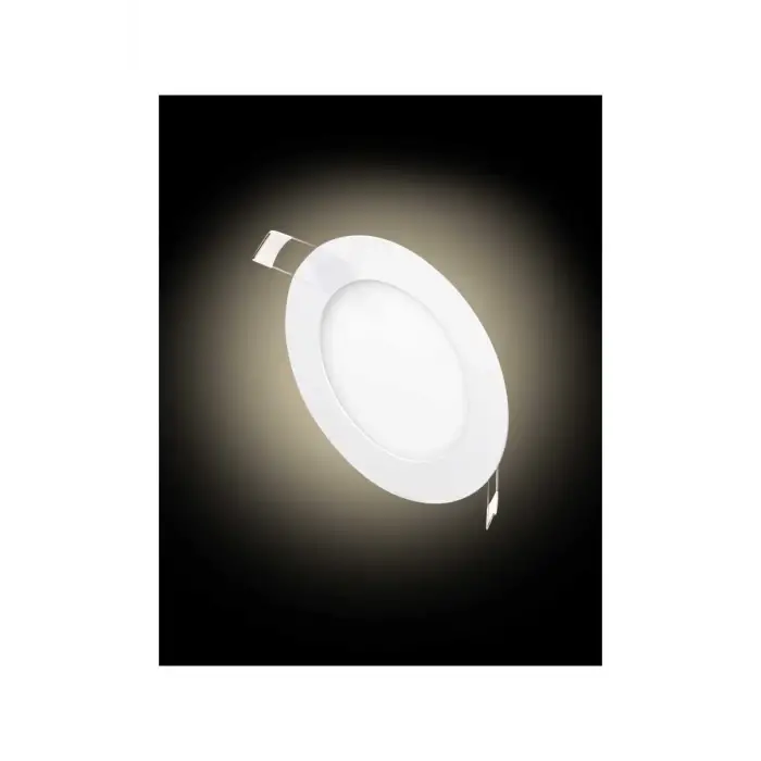 Global K2 KDL401 4000K Ilık Beyaz 12W Alüminyum Kasa Smd Yuvarlak Slim Led Panel