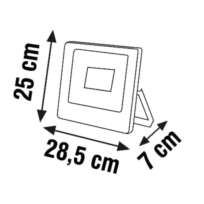 Global K2 KLF195 100W 6500K Beyaz Smd Led Projektör