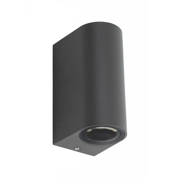 Global K2 KSL099 2x5W Gu10 antrasit Çift Yönlü Duvar Apliği