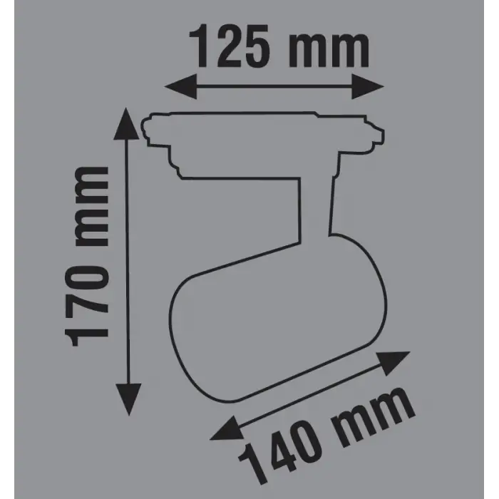 Global K2 KTL139 30W 4000K Ilık Beyaz Led Ray Spot Armatür