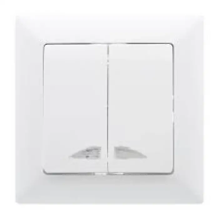 Günsan Visage Beyaz Işıklı Komütatör